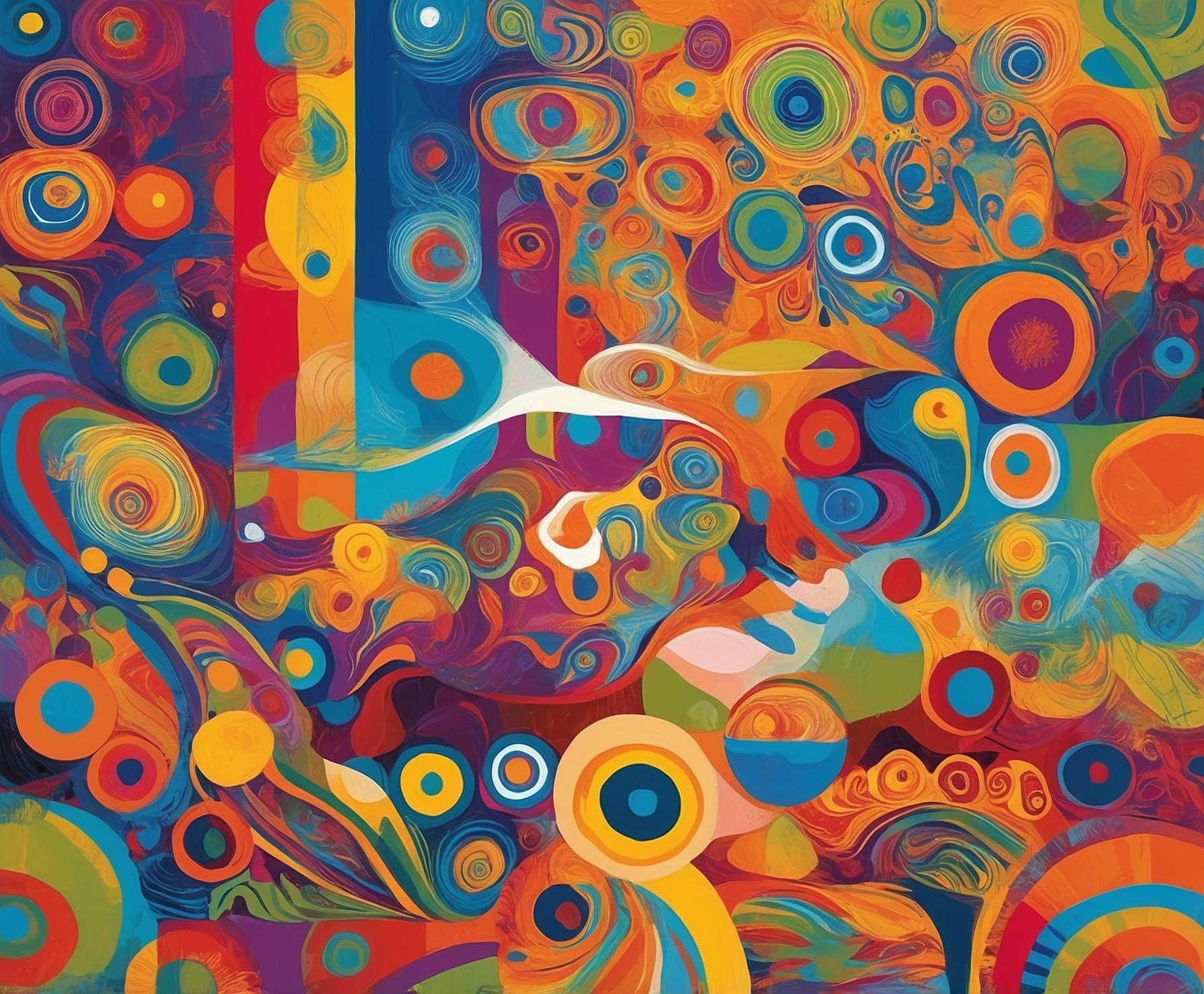 Ilustración colorida y dinámica que impacta